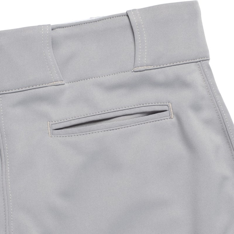 CHAMPRO Triple Crown Knicker Style Baseball Pants in Solid Color with Reinforced Sliding Areas, Gray, X-Small,Grey - Image 4